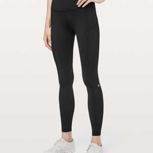 Lululemon Fast & Free 28" tights, size 6